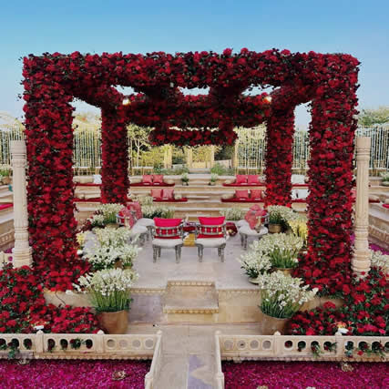 Sacred Mandaps & Canopies Bespoke Scenography